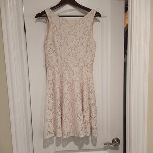 Light pink dress size Medium mini dress